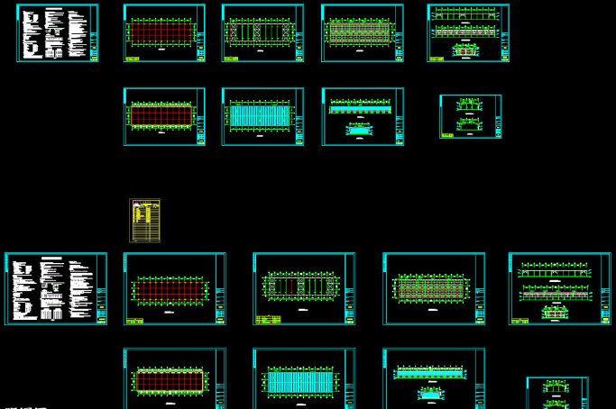 朝阳区钢结构厂房图纸