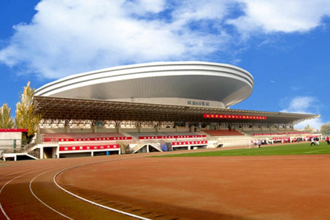 朝阳区体育场看台网架工程